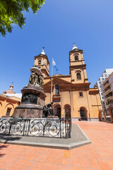 Church Nuestra Señora del Rosario in San Telmo, Buenos Aires, Argentina