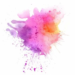 Magenta bursts with vibrant intensity on the canvas, commanding attention and infusing the artwork with an electrifying energy.