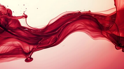 Abstract red paint wallpaper - obrazy, fototapety, plakaty