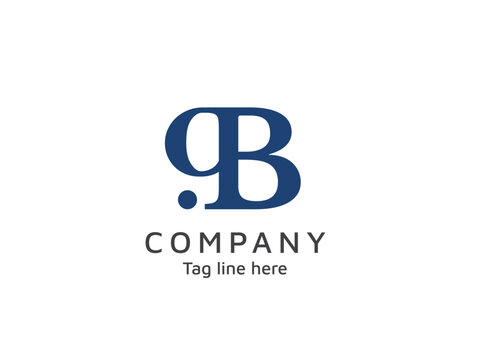 Minimal logo with 9B number and letter, minimal logo, modern and bold style.