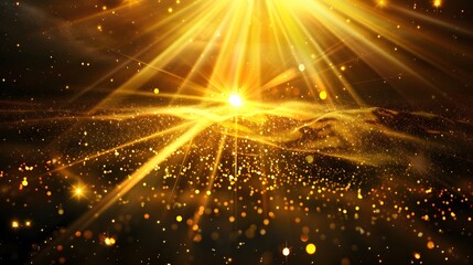 Beautiful light rays wallpaper.