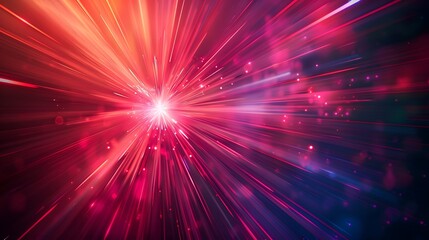 Naklejka premium Beautiful light rays wallpaper.