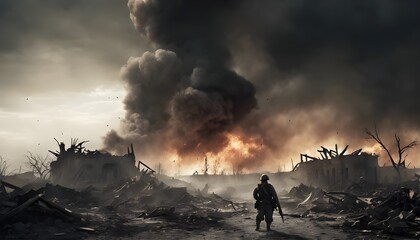 Echoes of War: Capturing the Devastation of the Battlefield