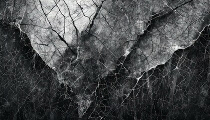 Illustration with grey and black grunge texture. Cracks in texture.
 - obrazy, fototapety, plakaty
