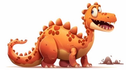 cartoon dinosaur.