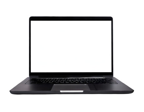 Illustration of black laptop