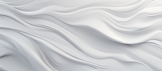 Obraz premium An artistic closeup of a grey marble sleeve with wave patterns resembling electric blue silk linens. The texture mimics freezing fur in a peach hue