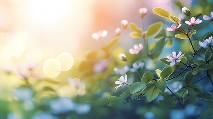 Obraz premium green plant background