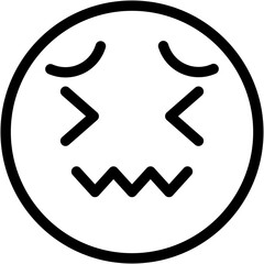 Vector Icon Sick, Emoji, Smileys, Reaction, Feelings, Emotion