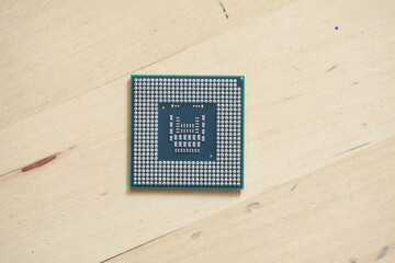 microchip  pins on Main CPU PC processor circuit board