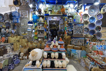 sidi bou said, tunisia bazar