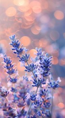 Obraz premium lavender flowers background