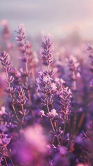 Obraz premium lavender flowers background
