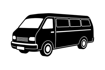 illustration of a van