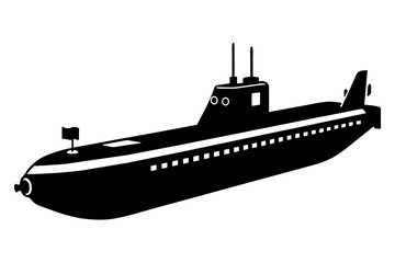 submarine vector illustration