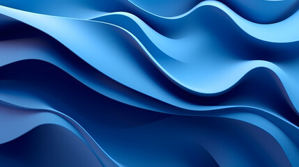 Obraz premium Abstract wave pattern, calm visual experience