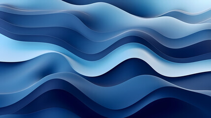 Abstract wave pattern, calm visual experience