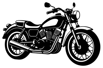 Obraz na płótnie Canvas motorcycle vector illustration