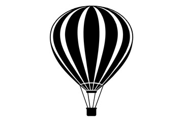 hot air balloon vector illustration