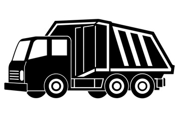 garbage truck vector illustration