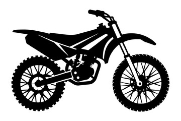 Obraz na płótnie Canvas dirt bike vector illustration