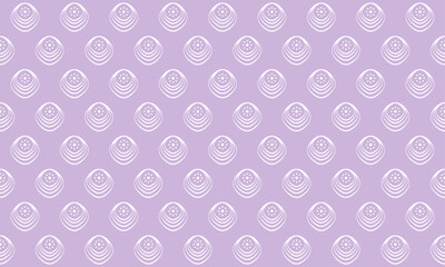 vector seamless pattern on purple background