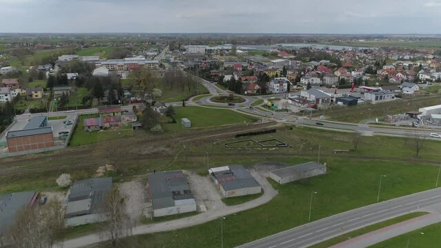 Beautiful Panorama Mielec Aerial View Poland