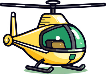 Helicopter Survey Adequacy Vector Art