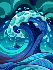 abstract water background