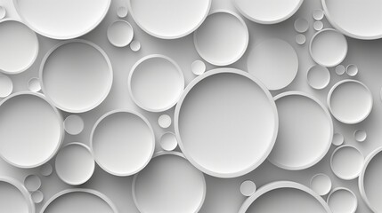 White Wall Covered in Bubbles