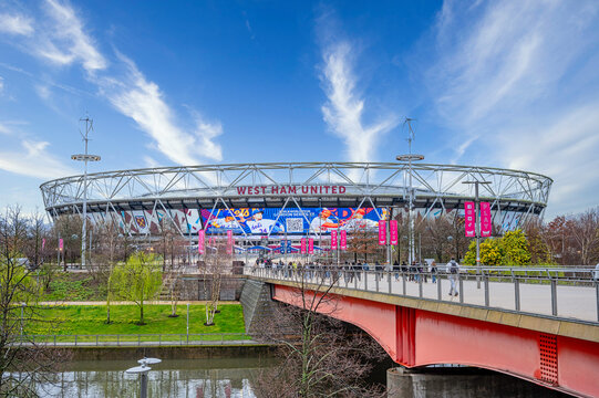 Olympic Stadium now West Ham United Football Club home stadium