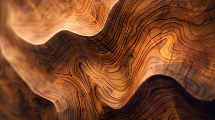 Texture esthétique du bois brun : un arrière-plan abstrait élégant et sophistiqué pour vos projets de conception - obrazy, fototapety, plakaty