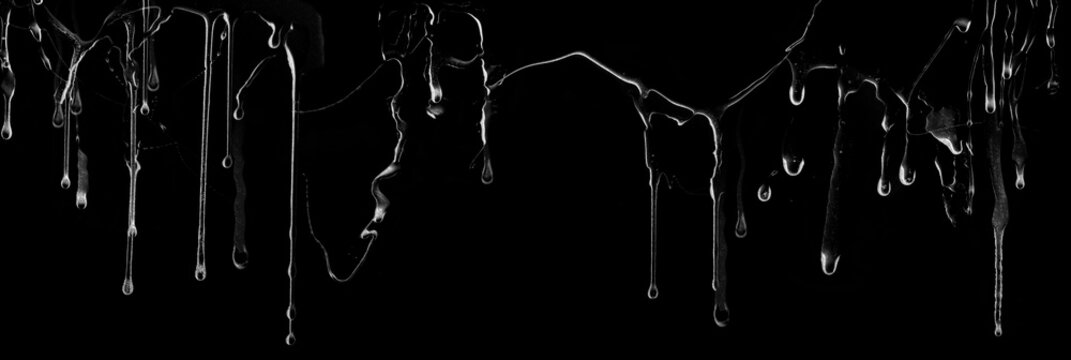 An abstract slime or water dripping background header.