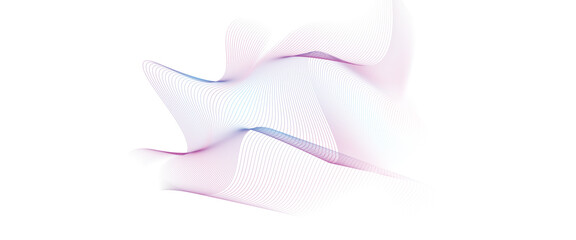 Purple Sky Blue Green Abstract Digital Technology Banner Waving Lines Background. Navy Blue pink gradient with Future technology Diagonal glowing shiny geometric shape for cover, website, header