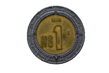 Moneda de 1 nuevo peso 1993, Moneda Mexicana