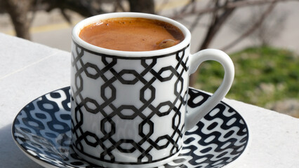 A cup of Turkish coffee