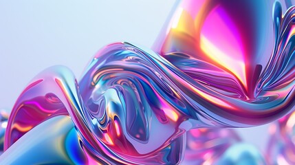 A mesmerizing swirl of liquid-like substance in pastel colors creates a flowing, soft, and dynamic artwork