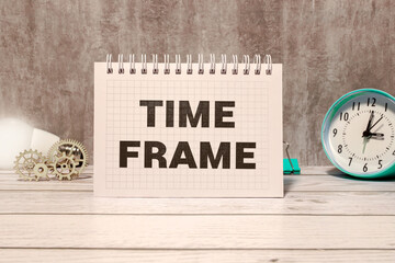 Time frame text