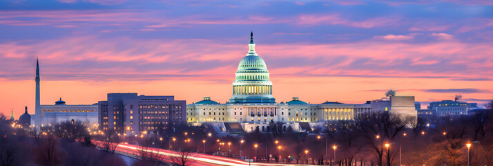 Capitol in Twilight: An Aesthetic Perspective of the DC Cityscape