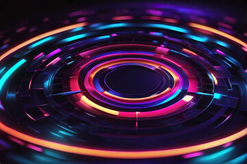 abstract background with circles