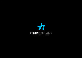 Star Logo design with people