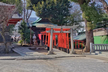 Fotobehang 神社の鳥居 © Satoshi