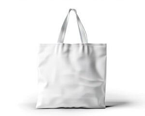 A white tote bag mockup