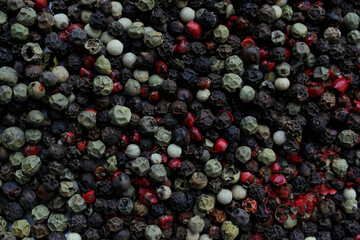 black and red pepper