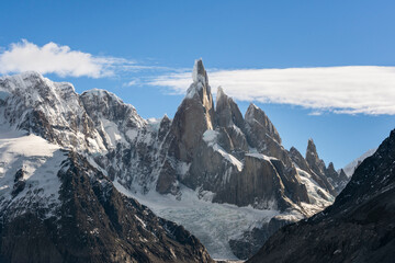 Picture of Cerro Torre taken in El Chaltén, Patagonia Argentina.