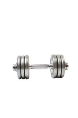 dumbbell isolated on white background