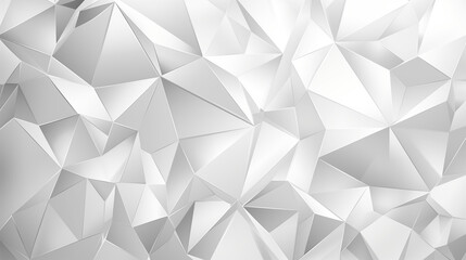 Abstract Gray background low poly textured triangle shapes design.