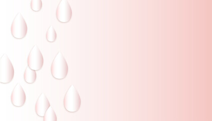 abstract graphic background image, 16:9 widescreen raindrop motif wallpaper / backdrop