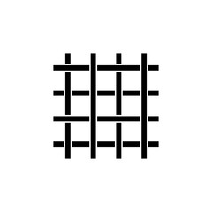 Lattice icon simple flat trendy style vector illustration on white background..eps
