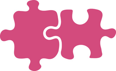 Obraz premium 손으로 그린 퍼즐 조각 다이어그램